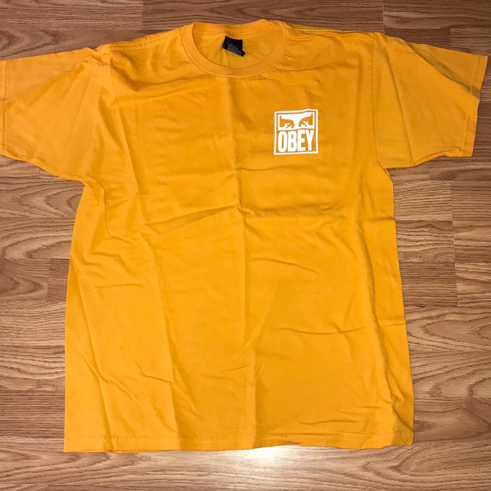 Obey Yellow t-shirt